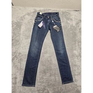 NWT Miss Sixty Collection Slim Jeans Womens 26x34 Style Binky‎ Flip Trousers